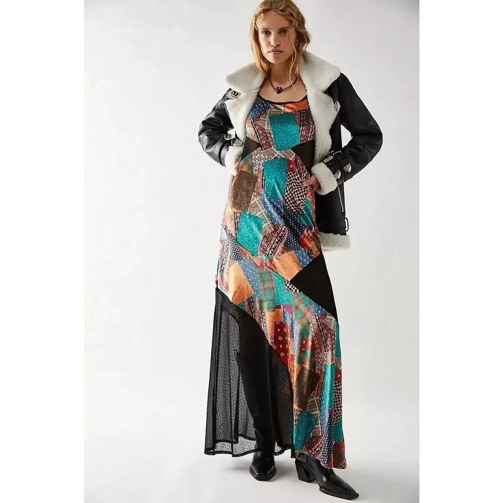 FreeโPeople Parker Patchwork Maxi Dress